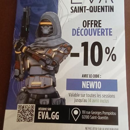 Loft Entier, Calme, Fibre Et Wifi Apartman Saint-Quentin  Kültér fotó